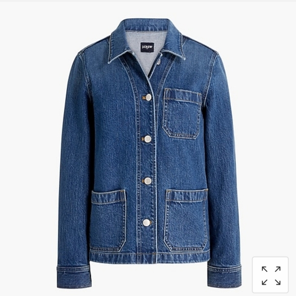 J Crew Denim Chore Jacket